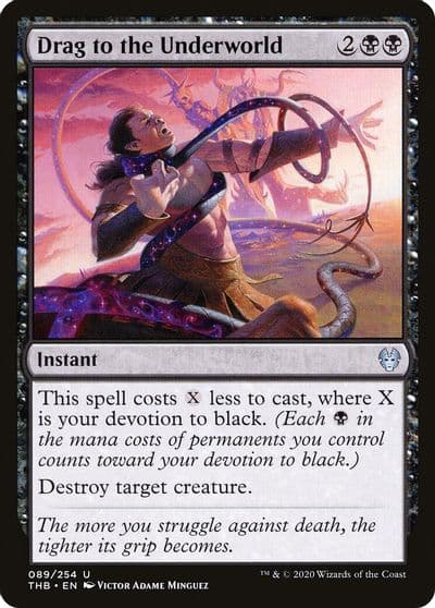 Drag to the Underworld Theros Beyond Death Magic card
