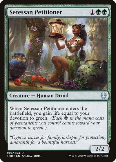Setessan Petitioner Theros Beyond Death Magic card