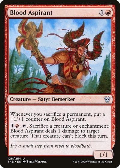 Blood Aspirant Theros Beyond Death Magic card