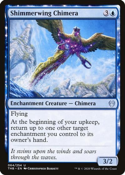 Shimmerwing Chimera Theros Beyond Death Magic card
