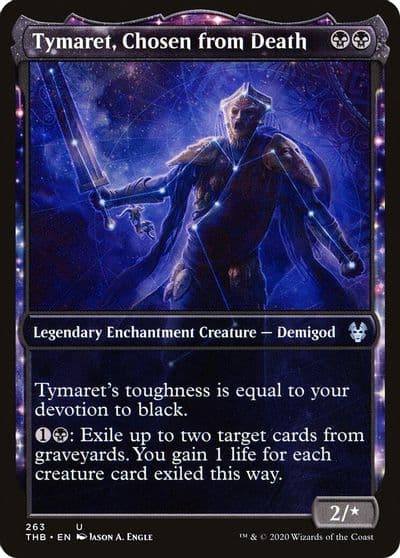 Tymaret Chosen from Death Showcase Theros Beyond Death Magic card
