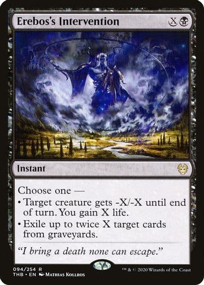 Ereboss Intervention Theros Beyond Death Magic card