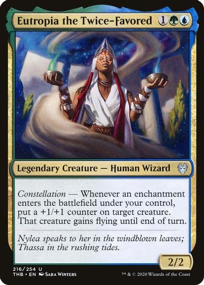 Eutropia the Twice Favored Theros Beyond Death Magic card