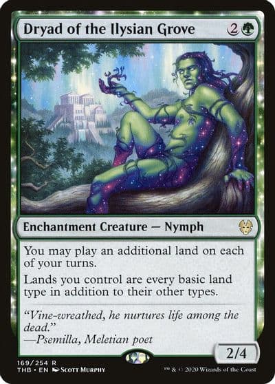 Dryad of the Ilysian Grove Theros Beyond Death Magic card