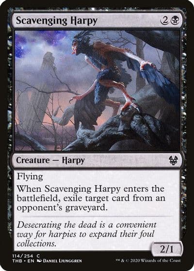 Scavenging Harpy Theros Beyond Death Magic card