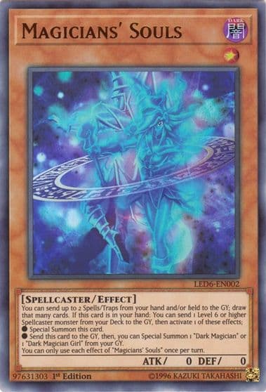 Magicians Souls Legendary Duelists: Magical Hero Yu-Gi-Oh! card