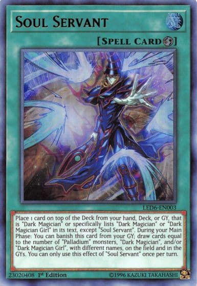 Soul Servant Legendary Duelists: Magical Hero Yu-Gi-Oh! card