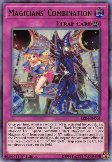 Magicians Combination Legendary Duelists: Magical Hero Yu-Gi-Oh! card