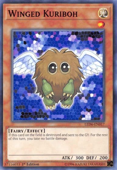 Winged Kuriboh Legendary Duelists: Magical Hero Yu-Gi-Oh! card