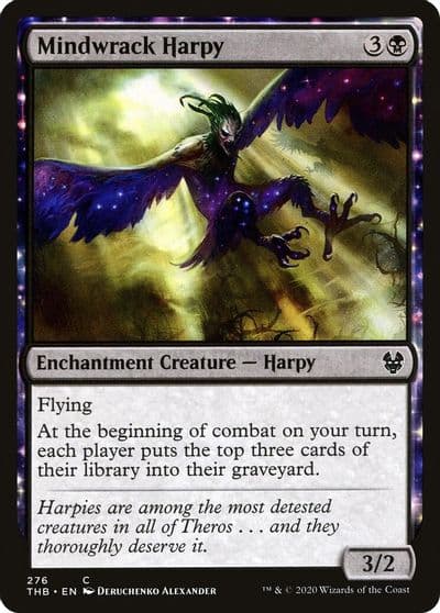 Mindwrack Harpy Theros Beyond Death Magic card