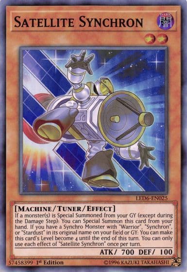 Satellite Synchron Legendary Duelists: Magical Hero Yu-Gi-Oh! card