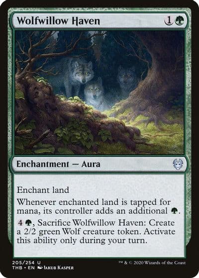 Wolfwillow Haven Theros Beyond Death Magic card