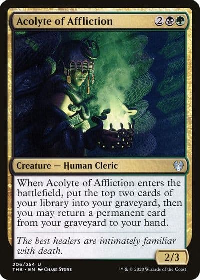 Acolyte of Affliction Theros Beyond Death Magic card