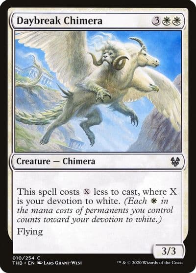 Daybreak Chimera Theros Beyond Death Magic card