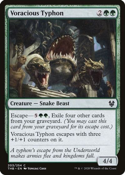 Voracious Typhon Theros Beyond Death Magic card