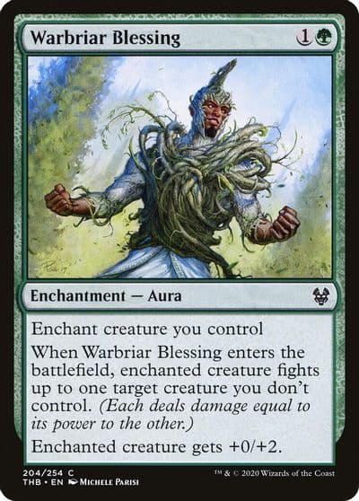 Warbriar Blessing Theros Beyond Death Magic card