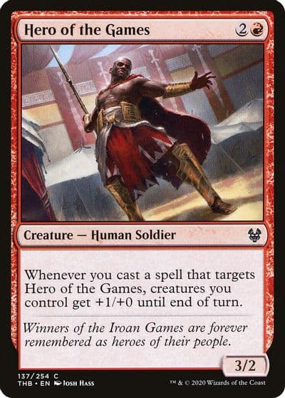 Hero of the Games Theros Beyond Death Magic card