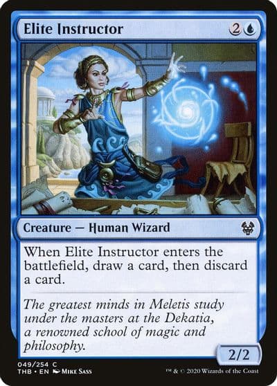 Elite Instructor Theros Beyond Death Magic card