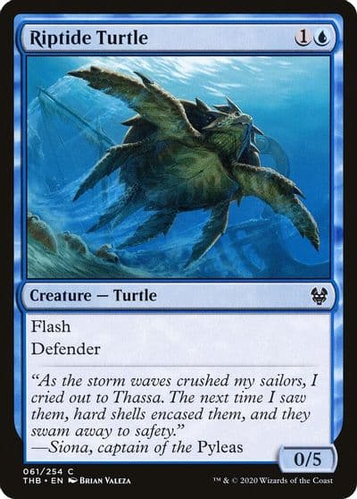 Riptide Turtle Theros Beyond Death Magic card