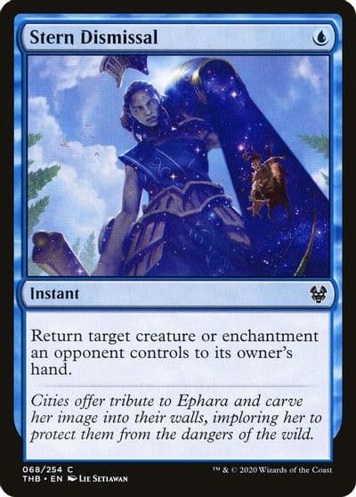 Stern Dismissal Theros Beyond Death Magic card