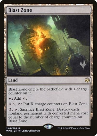 Blast Zone WAR Promo Pack: Theros Beyond Death Magic card