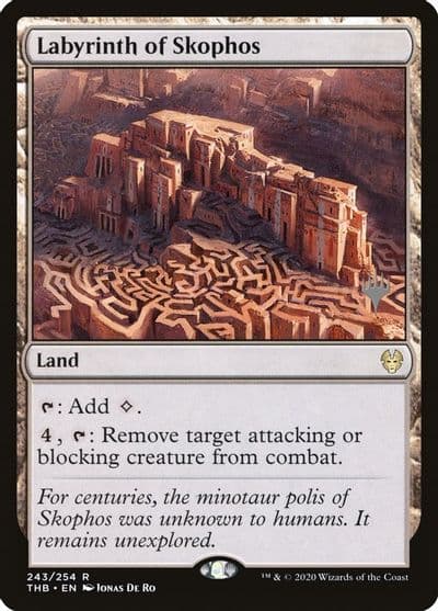 Labyrinth of Skophos Promo Pack: Theros Beyond Death Magic card