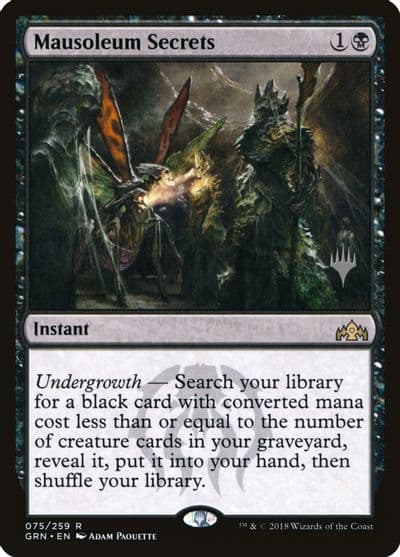 Mausoleum Secrets Promo Pack: Theros Beyond Death Magic card