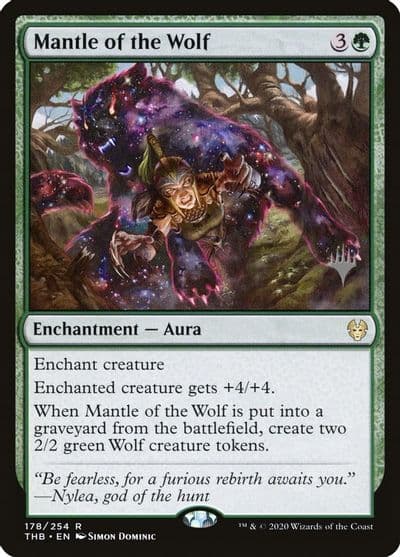 Mantle of the Wolf Promo Pack: Theros Beyond Death Magic card