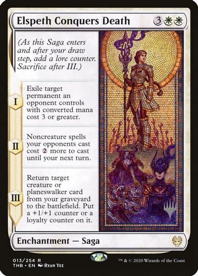 Elspeth Conquers Death Promo Pack: Theros Beyond Death Magic card