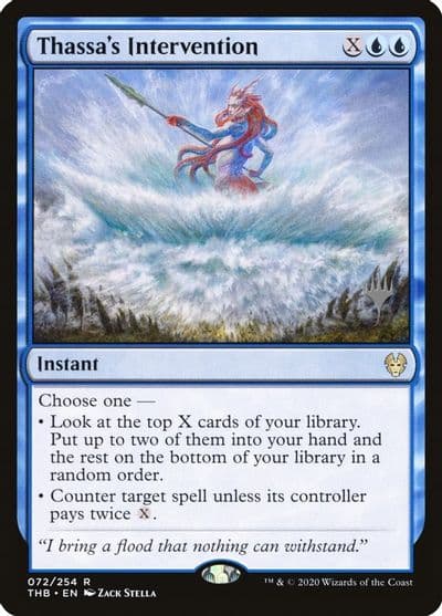 Thassas Intervention Promo Pack: Theros Beyond Death Magic card