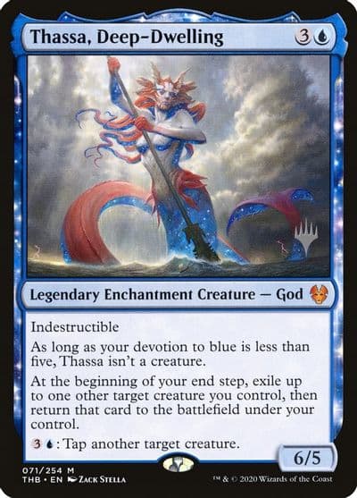 Thassa Deep Dwelling Promo Pack: Theros Beyond Death Magic card