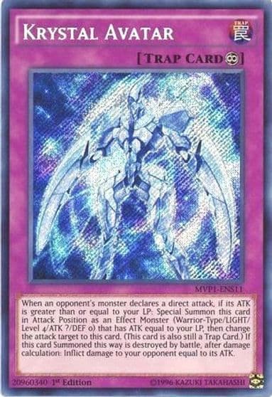 Krystal Avatar The Dark Side of Dimensions Movie Pack: Secret Edition Yu-Gi-Oh! card