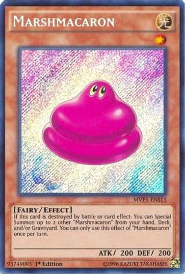 Marshmacaron The Dark Side of Dimensions Movie Pack: Secret Edition Yu-Gi-Oh! card