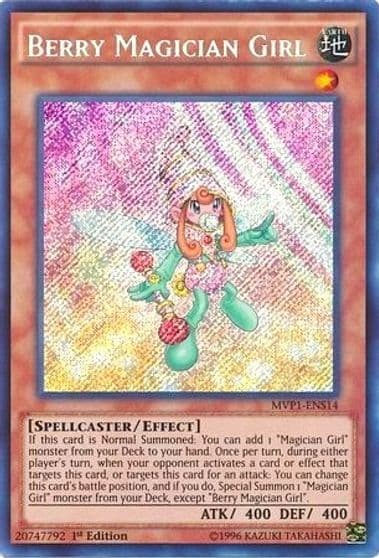 Berry Magician Girl The Dark Side of Dimensions Movie Pack: Secret Edition Yu-Gi-Oh! card