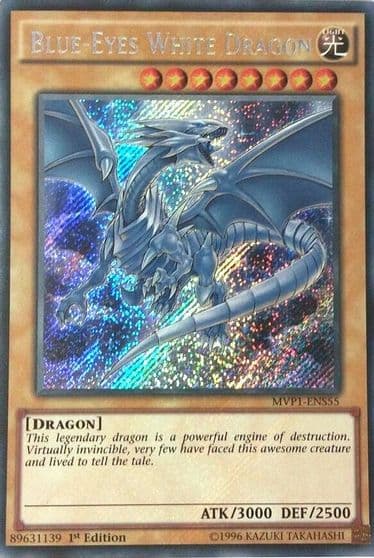 Blue Eyes White Dragon The Dark Side of Dimensions Movie Pack: Secret Edition Yu-Gi-Oh! card