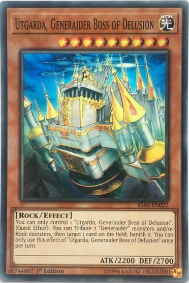 Utgarda Generaider Boss of Delusion Ignition Assault Yu-Gi-Oh! card