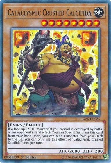 Cataclysmic Crusted Calcifida Ignition Assault Yu-Gi-Oh! card