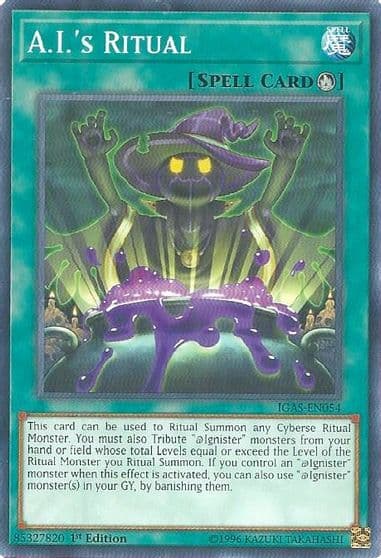 AIs Ritual Ignition Assault Yu-Gi-Oh! card