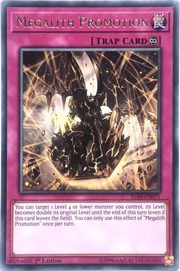 Megalith Promotion Ignition Assault Yu-Gi-Oh! card