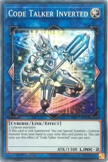 Code Talker Inverted Ignition Assault Yu-Gi-Oh! card