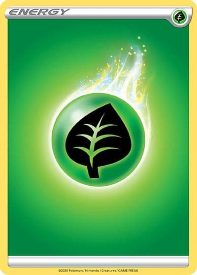 Grass Energy SWSH01: Sword & Shield Base Set Pokemon card