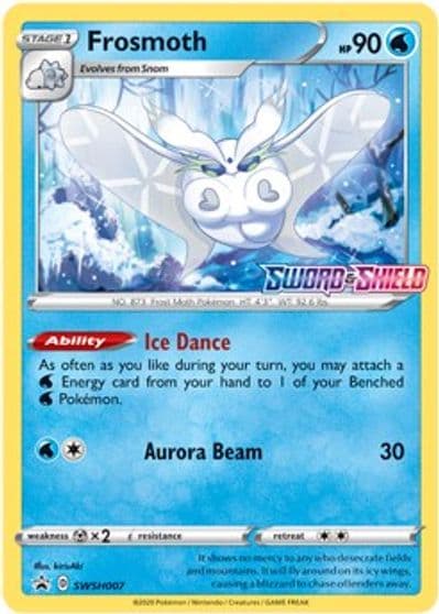 Frosmoth - SWSH007 (Prerelease) SWSH: Sword & Shield Promo Cards Pokemon card