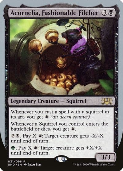 Acornelia Fashionable Filcher Unsanctioned Magic card