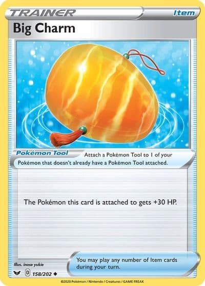Big Charm SWSH01: Sword & Shield Base Set Pokemon card