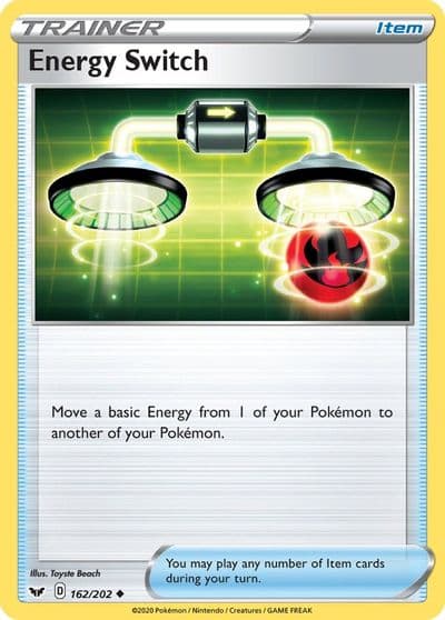 Energy Switch SWSH01: Sword & Shield Base Set Pokemon card
