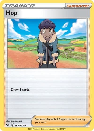 Hop SWSH01: Sword & Shield Base Set Pokemon card