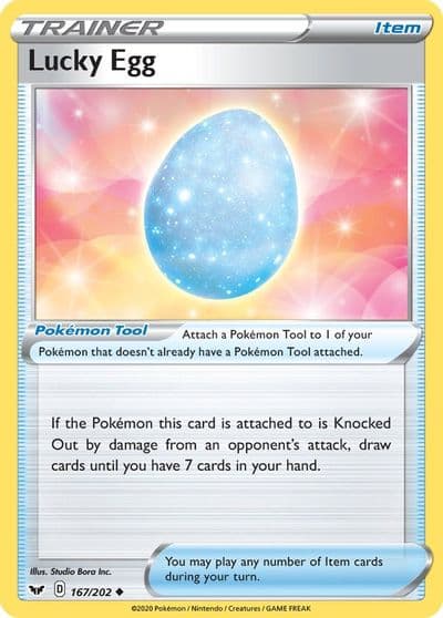 Lucky Egg SWSH01: Sword & Shield Base Set Pokemon card