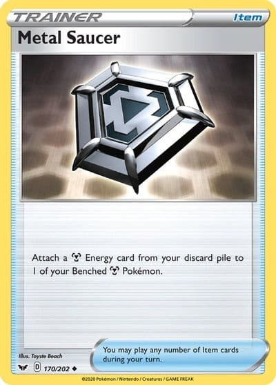 Metal Saucer SWSH01: Sword & Shield Base Set Pokemon card