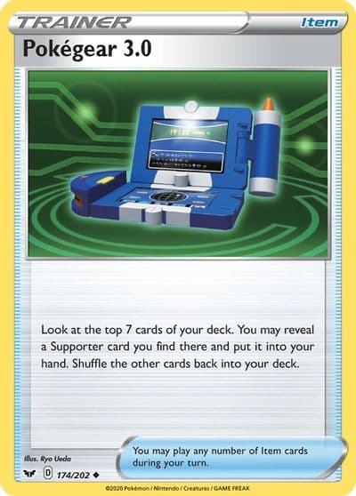 Pokegear 3.0 SWSH01: Sword & Shield Base Set Pokemon card