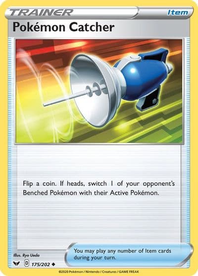 Pokemon Catcher SWSH01: Sword & Shield Base Set Pokemon card